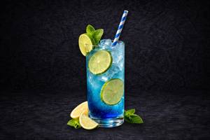 Blue Mud Splash
