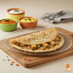 Rava Butter Paneer Dosa