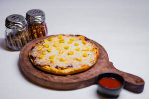 Corn Cheese Pizza (round, 8")