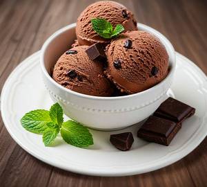 Chocolate ice cream 