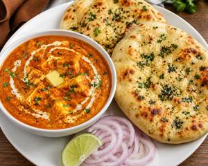 Butter Paneer Masala with 2 Kulcha