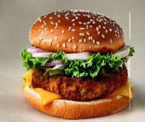 Schezwan Burger