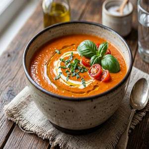 Creamy Tomato Basil Soup