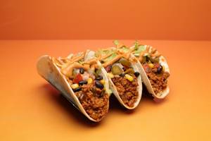 Mexican Kheema Soft Tacos X 3