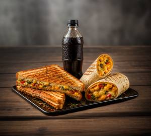Sandwich And Frankie Combo With Coca Cola/Thumbs Up