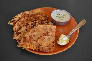 Aloo cheese paratha