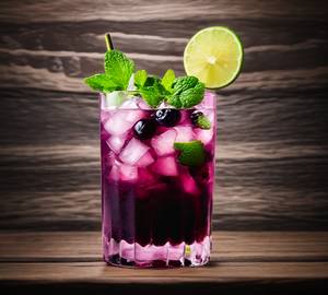 Black currant majito