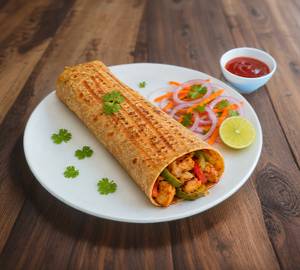 Grilled chicken roll