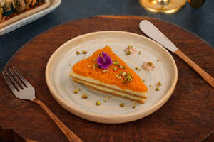 Motichoor Boondi Cheese Cake