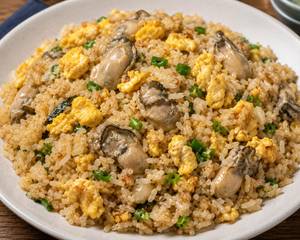 Egg Oyster Fried Rice 
