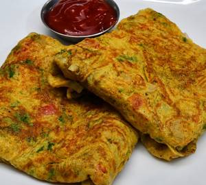 Bread omelette