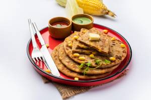 Stuffed Paratha With Chana 