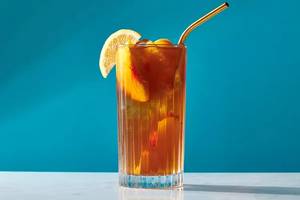 Peach iced tea