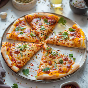 Schezwan Cheese Pizza [8 Inches]
