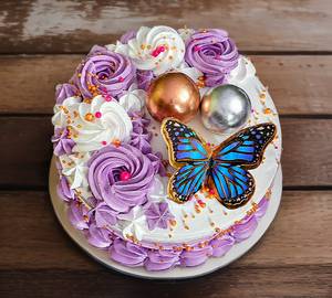 Blueberry Vanilla Cake [500 Grams]