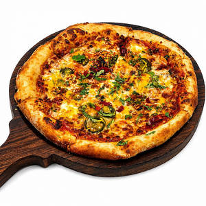 Jain Chilli Chataka Pizza