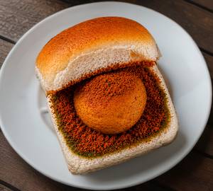 Schezwan Chutney Vada Pav