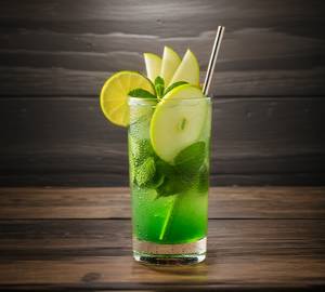 Green apple majito