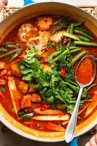 Exotic Veg Red Thai Curry