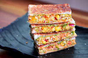 Schezwan Cheese Sandwich