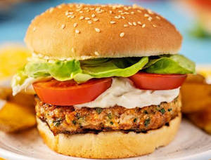 Paneer Crispy Burger