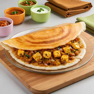 Onion Paneer Dosa