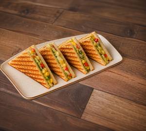 American Cheese Corn Sandwich