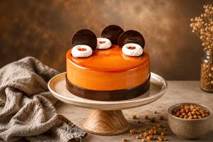 Cake Caramel Crunchy 500 Gms