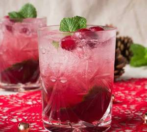 Sugar Free Cranberry Mojito