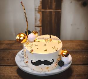 Vanilla costomise cake (500g)