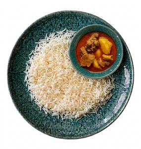 Basmati Rice In 500 ml & Chicken Jhol With Aloo In 250 ml