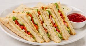 Mix Veg Plain Sandwich [Single]