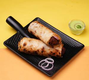 Veg Boti Tikka Roll (2 Rolls)