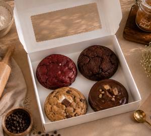 Cookie Box 4Pcs Assorted Flavours