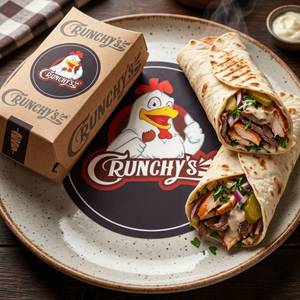 Crispy Chicken Shawarma