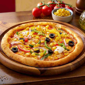 3 Pepper & Sweet Corn Pizza