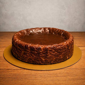 Chocolate Basque Cheesecake.