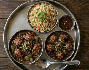 Chilli Chicken Boneless With Fried Rice combo