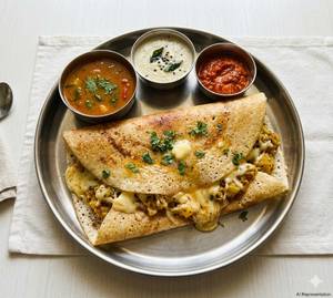 Cheese Butter Masala Dosa