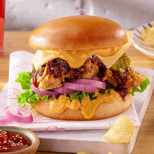 Korean Chicken Burger