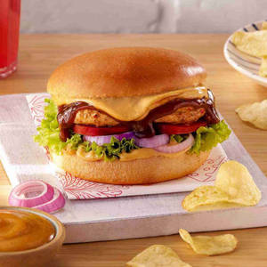 Chicken Steak Burger Pepper
