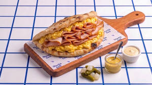 Egg & Chicken Ham Panuozzo