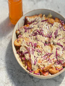 Sauce Blanche Basique Cheesy Wedges