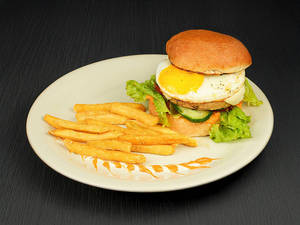 Chicken Patty Burger