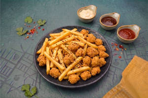 Fries With Popcorn
