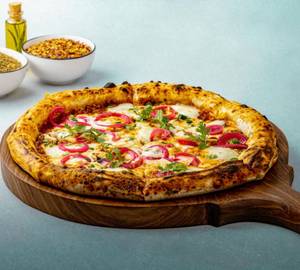Evolved Plant Base Keema Masala Vegan Pizza