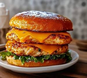 Juicy Monster Chicken Burger