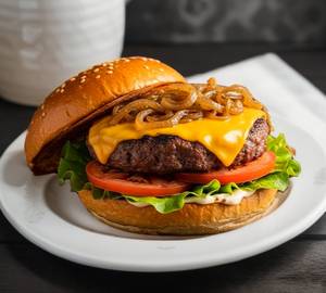 Big bite classic beef burger