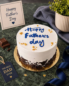 Father's Day Special Classic Black Forest Cake (350 Grams)