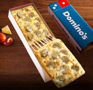 Chicken Sausage Twin Pizza Slices